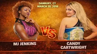 MJ Jenkins vs. Candy Cartwright: Women's Wrestling in Big Time Wrestling. Danbury, CT (2015) WWE TNA
