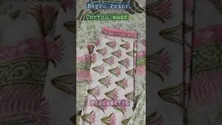 Cotton suit Bagru Print New collection Today Wholesale price by Bagru Print