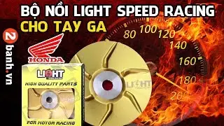 Bộ nồi Light Speed Racing dành Vario - Click - PCX - Air Blade - Lead - SH 125