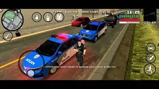 SAIU O MELHOR GTA MOD POLÍCIA PARA TODOS ANDROID COM NOVO MOD DE ABORDAGEM E PERSEGUIÇÃO LINK DIRETO