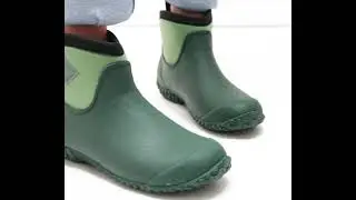 Muck Boots MUCKSTER II ANKLE Ladies Waterproof Rubber Ankle Boots Green | Shuperb&trade;