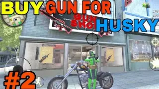 BUYING A NEW GUN FROM GUN SHOP | ROPE FROG NINJA HERO GAMEPLAY # 2