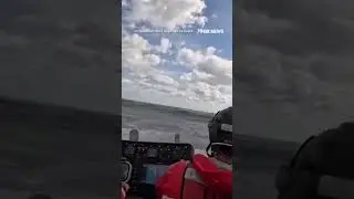 WATCH: Coast Guard fights massive waves after hurricane