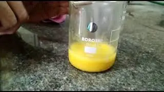 Preparation of Potassium Trioxalato Ferrate (III)