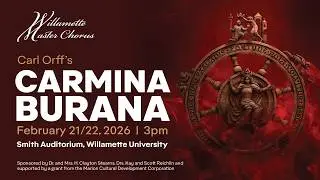 WMC 2026 WINTER CONCERT CARMINA BURANA   Feb 21 & 22nd