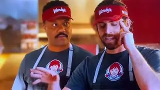 Wendy&rsquo;s restaurant NEW TV commercial &ldquo; ESP power or just crazy &ldquo; in Spanish language😆😆😆