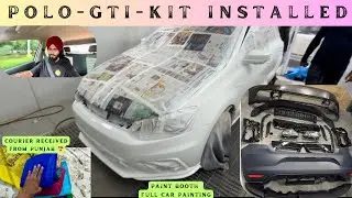 Polo GTI - KIT Installed | Full body paint work done | Courier received 💝