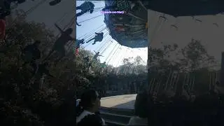 Sillas voladoras 😱 #sixflags #sixflagsm&eacute;xico #juegosmecanicos #feria