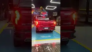Nova Silverado V8 com escape direto  Muf #automobile ler delete #capanemaescapamentos