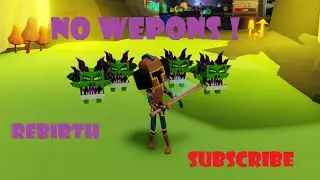 NO WEAPON CHALLENGE... Giant Simulator classic