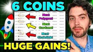 Top 6 UNKNOWN Coins ready to FLY! 