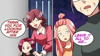 My friend just abandoned her kids at my house [Manga Dub]