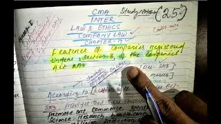 #LectureNo25#FeaturesofSection8Companies#Corporate Law#RelevantforBCOM/CMA/CA/CSInter