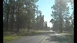 Country drive through Baxterville MS