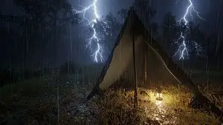 Cozy Night Rain Sounds for Sleeping 💤 Deep Sleep ASMR (No Music, 10 Hours)
