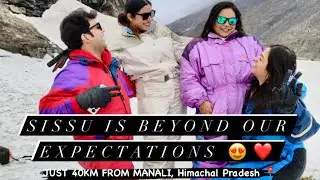 The Snow Land- Sissu ❄️| MANALI PARADISE | Himachal Pradesh 🏔️ SISSU LAKE | SISSU WATERFALL Part :1