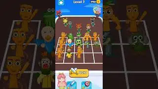 Brainroot Merge Battle 👿 Level 7 🎱 Gameplay Walkthrough 🍆 #brainrot #run #mergebattle