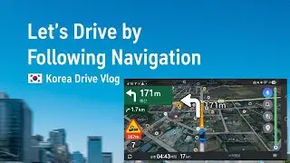 lets Drive by Following Navigation | Random Drive in Korea 🇰🇷 |