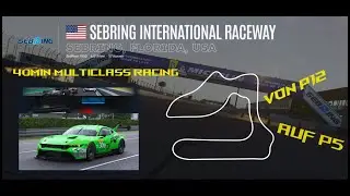 LMU Mustang Sebring 40min Multiclass P5