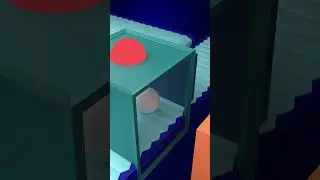 INTRO OF CUBE|| Animated loop || #blender #animation #monster #loop #viral #3d