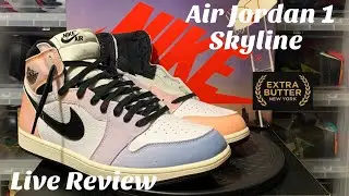 Air Jordan 1 Skyline Live Unboxing. Skyline Jordan 1 Review w/ McFly 704.