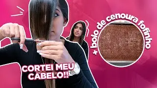 Voltei pra Holanda, cortei meu cabelo sozinha e bolo de cenoura fofinho 🥕