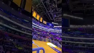Crypto.com Arena for a LA Lakers game!