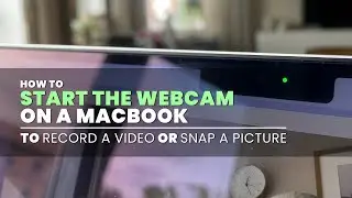 Как просматривать изображение с веб-камеры на MacBook | И записывать видео