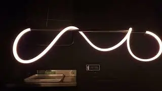 Excelentes artefactos colgantes de iluminaci&oacute;n con mangueras LED