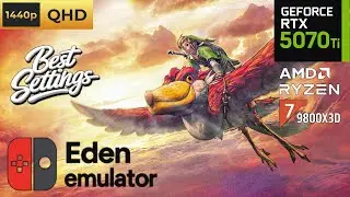 Legend of Zelda Skyward Sword HD | Eden Emulator 2026 | Best Settings | RTX 5070 Ti | 1440p 60fps