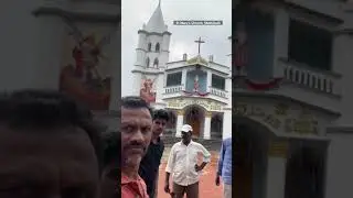 St Mary&rsquo;s Church, Shettihalli ⛪️ #shettihallichurch #karnataka #church #travel #shorts #stmary