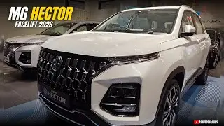 New MG Hector Facelift 2025 Detailed Review 🔥 | Interior, Features, Engine, Mileage & Price