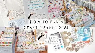 How to run a craft market stall | Drawn by Rhiannon