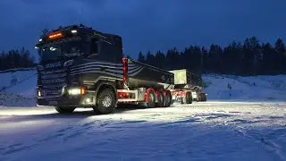 Hiekkaa Scanian kyytiin