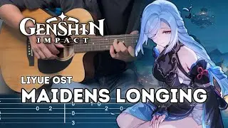 Maiden's Longing - Genshin Impact | Fingerstyle Guitar TAB