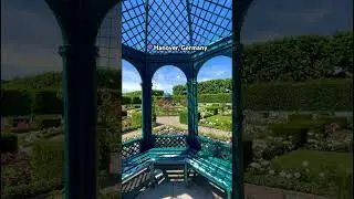 Herren hauser Garten in Hanover 🥰 #germany #ingermany #youtube #travel #explore #garden #flowers