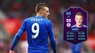 FIFA 19 - POTM SBC JAMIE VARDY (88) PLAYER REVIEW