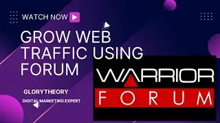 Grow Web Traffic Using Forum || Free Course For Increase Web Traffic