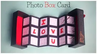 DIY Photo Box Waterfall Card | DIY Gift Ideas | Handmade Gift Box | Easy Photo Box Card