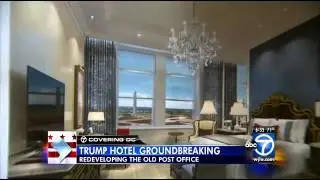 Donald Trump to break ground on new D.C. hotel at Old Post Office building