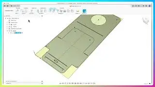 Omax ProtoMax WaterJet setup in AutoDesk Fusion
