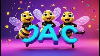 Four Little Bees Buzz the Alphabet + More Nursery Rhymes & Kids Songs