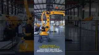 The ultimate challenge of manufacturing: how to balance efficiency, quality and flexibility#robotic