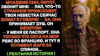 Мой младший сын позвонил мне прямо из кабины пилота: “Твоя невестка только что села в мой самолёт.