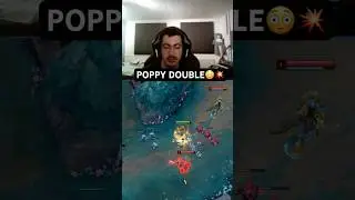 Poppy Support Level 1 Double Kill 💥😳#poppy #leagueoflegends #league