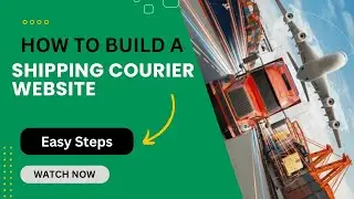 How to Build a Shipping Courier Website | Hosted on HostHike