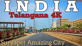 Driving in India Ep.117 | Telangana | Suryapet Amazing City | Road Trip 🚘