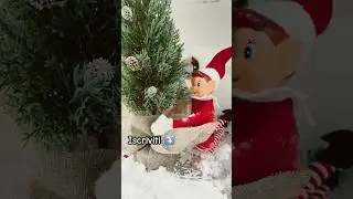 Elfo dispettoso: il pupazzo di neve #shorts #natale