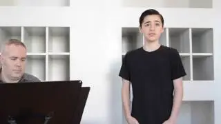 Joshua Colley singing How Far I'll Go