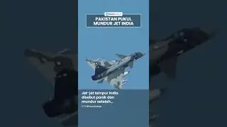 Detik-detik Jet Tempur India Panik Dipukul Mundur Angkatan Udara Pakistan, Aksi Militer Terjadi?
